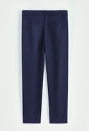 Blauwe Chino Heren  Premium Katoenen Pantalon Regular Fit ABC