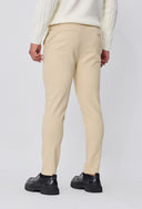 Beige Chino Heren  Premium Katoenen Pantalon Regular Fit AB