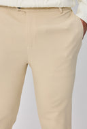Beige Chino Heren  Premium Katoenen Pantalon Regular Fit AB