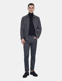 Navy Winterjas Heren  Premium Winter Outerwear
