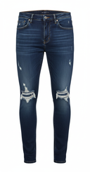 Dark Navy Jeans - Voorkant