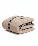 Beige Puffer Winterjas - Gevouwen