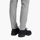 Navy Suède Veterschoenen Heren - Model Achterkant