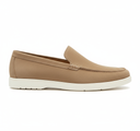 Beige Casual Loafers - Zijkant Profiel