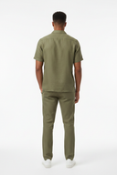 LUNETWEAR Green Linen 3-Piece Set - Pants Back