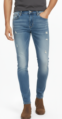 Light Blue Jeans - Model