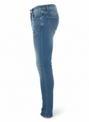 Medium Blue Slim Fit Jeans - Zijkant Profiel