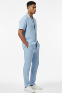 Sky Linen Set Pants Side